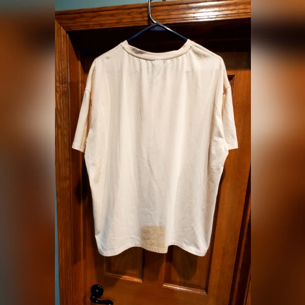 Shein, Women's size Large, T-Shirt, Brand New, Never Worn, Surfing Waves - Picture 7 of 7